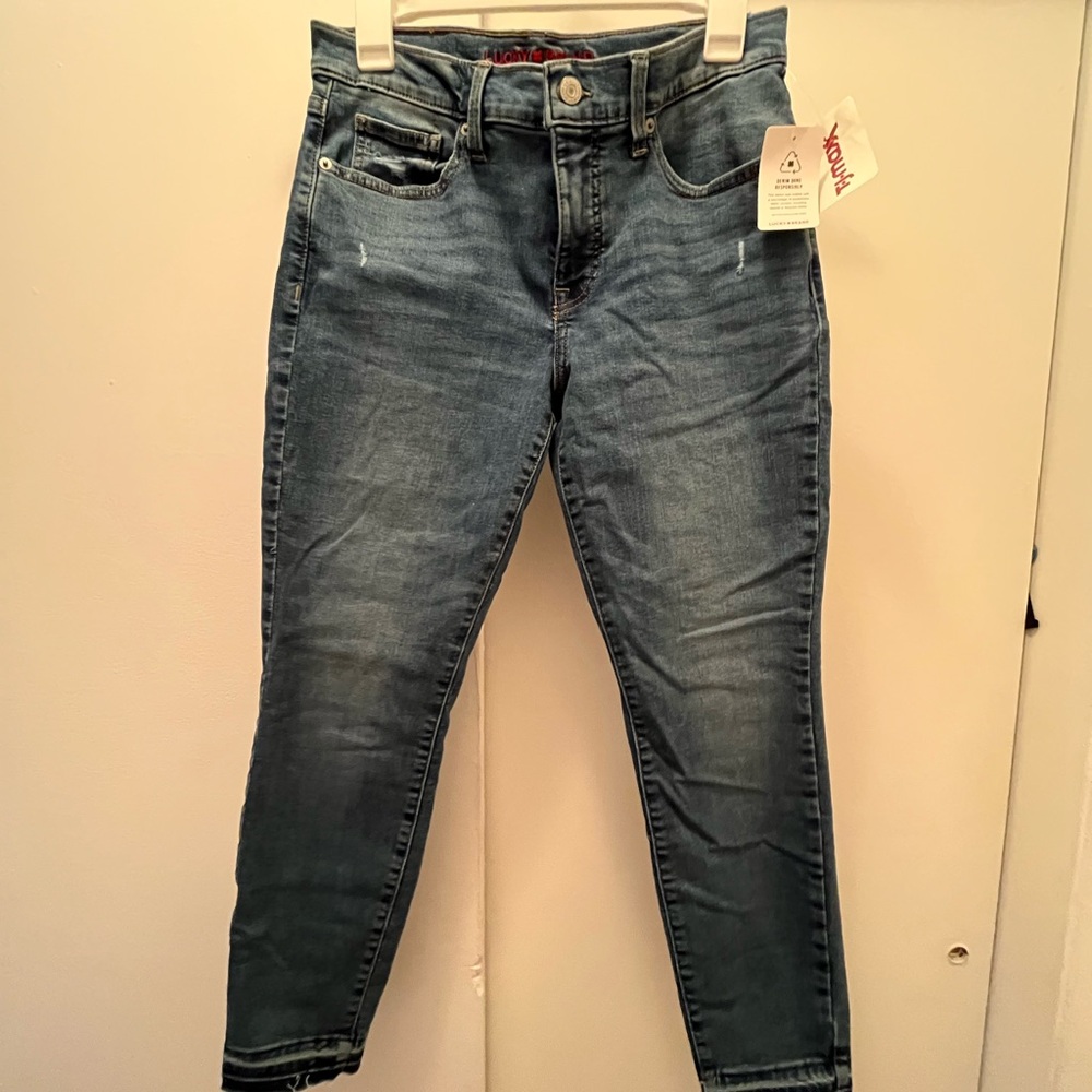 Lucky Brand Blue Ankle Jeans